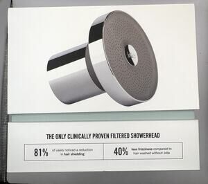 Jolie Filtered Showerhead Modern Chrome + Replacement Filter